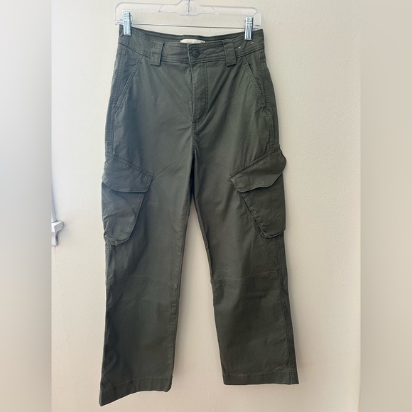 Abercrombie & Fitch Denim - Abercrombie & Fitch Dark Green Cargo Pants